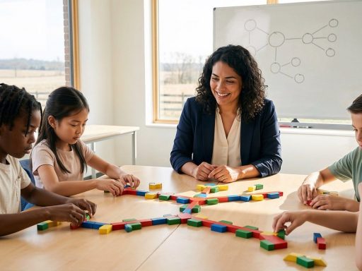 Kinderen die samen werken in een klaslokaal op de basisschool